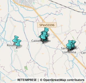 Mappa Via Sabbione, 27030 Castelnovetto PV, Italia (1.241)