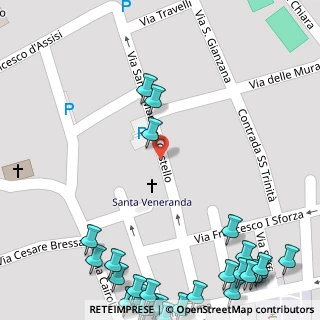 Mappa Via S. Maria di Castello, 27036 Mortara PV, Italia (0.08889)