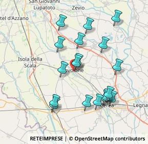 Mappa Via dei Caduti, 37051 Bovolone VR, Italia (7.49833)