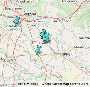 Mappa Via dei Caduti, 37051 Bovolone VR, Italia (18.62818)