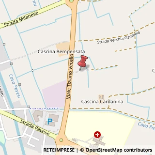 Mappa Strada Cascina Bellina, 261, 27036 Mortara, Pavia (Lombardia)