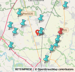 Mappa Via Amadeo, 27012 Certosa di Pavia PV, Italia (4.41357)