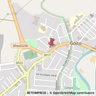 Mappa Via Giovanni Zambelli, 62, 46044 Goito MN, Italia, 46044 Goito, Mantova (Lombardia)