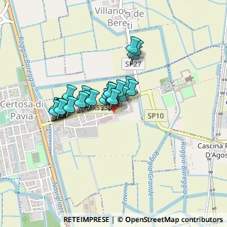 Mappa Via B. Luini, 27012 Certosa di Pavia PV, Italia (0.32759)