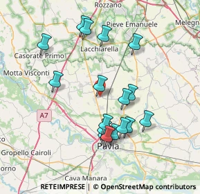 Mappa Via B. Luini, 27012 Certosa di Pavia PV, Italia (7.15941)