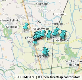 Mappa Via B. Luini, 27012 Certosa di Pavia PV, Italia (1.057)