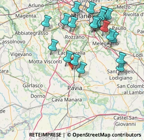 Mappa Via B. Luini, 27012 Certosa di Pavia PV, Italia (17.272)