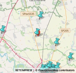 Mappa Via B. Luini, 27012 Certosa di Pavia PV, Italia (7.033)