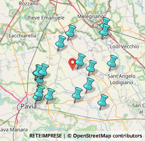 Mappa Via Larga, 27010 Pavia PV, Italia (7.56235)