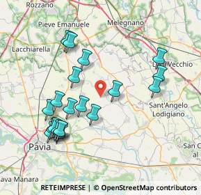 Mappa Via Larga, 27010 Pavia PV, Italia (7.9045)