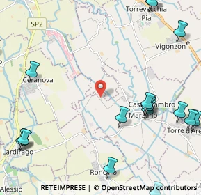 Mappa Via Larga, 27010 Pavia PV, Italia (3.301)