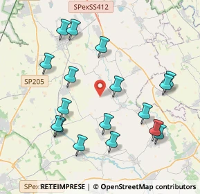 Mappa Via Larga, 27010 Pavia PV, Italia (4.23176)