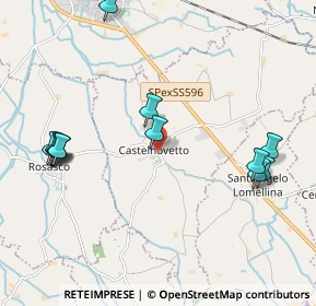 Mappa Via Asilo Gambarana, 27030 Castelnovetto PV, Italia (3.0525)