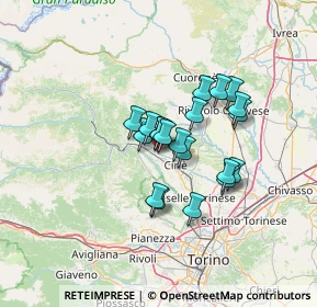 Mappa Via Primo Maggio, 10070 Grosso TO, Italia (9.471)