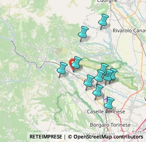 Mappa Via Primo Maggio, 10070 Grosso TO, Italia (6.61455)