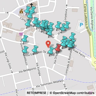 Mappa Via Edmondo de Amicis, 27036 Mortara PV, Italia (0.11)