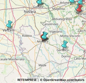 Mappa Via Edmondo de Amicis, 27036 Mortara PV, Italia (22.19)