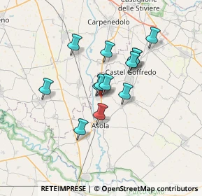 Mappa Via Asola, 46040 Casalmoro MN, Italia (5.21846)