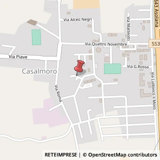 Mappa Via Morette, 10, 46040 Casalmoro, Mantova (Lombardia)