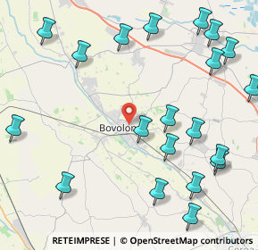 Mappa Via Santa Toscana, 37051 Bovolone VR, Italia (5.4275)