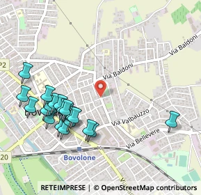 Mappa Via Santa Toscana, 37051 Bovolone VR, Italia (0.5505)