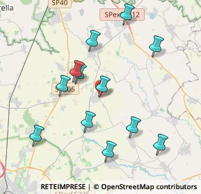 Mappa Via Borgo, 27010 Ceranova PV, Italia (3.94167)