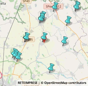 Mappa Via Borgo, 27010 Ceranova PV, Italia (4.74533)