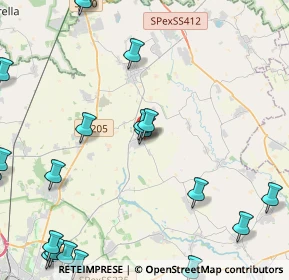 Mappa Via Borgo, 27010 Ceranova PV, Italia (6.263)