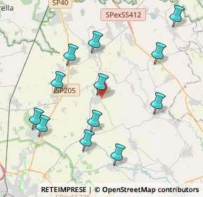 Mappa Via Borgo, 27010 Ceranova PV, Italia (4.30333)