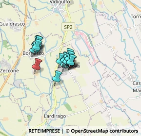 Mappa Via Borgo, 27010 Ceranova PV, Italia (1.104)