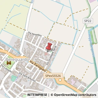 Mappa Via G. Verdi, 15, 27021 Bereguardo, Pavia (Lombardia)