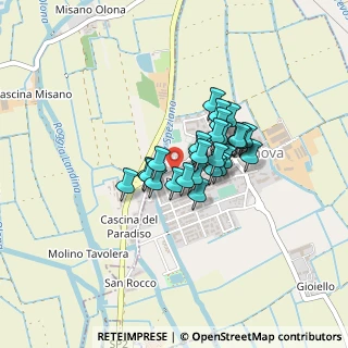 Mappa Via Antonio Vivaldi, 27010 Ceranova PV, Italia (0.27037)