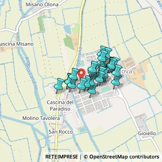 Mappa Via Vivaldi, 27010 Ceranova PV, Italia (0.27407)