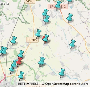 Mappa Via Vivaldi, 27010 Ceranova PV, Italia (5.4965)