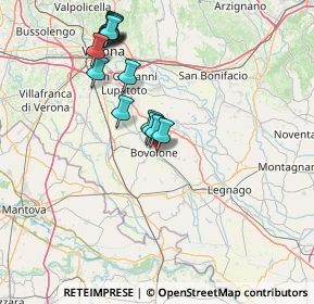 Mappa Via S.ta Toscana, 37051 Bovolone VR, Italia (14.65)