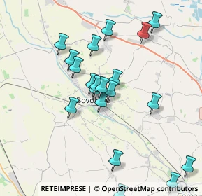 Mappa Via S.ta Toscana, 37051 Bovolone VR, Italia (3.6855)