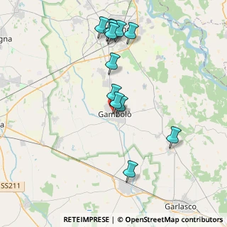 Mappa Via Vecchia di Vigevano, 27025 Gambolò PV, Italia (4.02231)