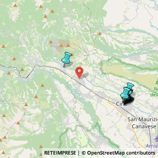 Mappa Via Parrocchia, 10075 Mathi TO, Italia (5.33462)