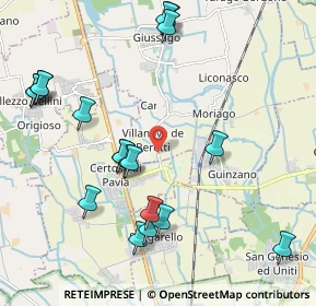 Mappa Via Giuseppe di Vittorio, 27010 Giussago PV, Italia (2.4335)