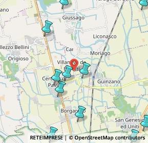 Mappa Via Giuseppe di Vittorio, 27010 Giussago PV, Italia (2.83091)