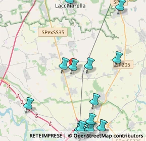 Mappa Via Giuseppe di Vittorio, 27010 Giussago PV, Italia (6.056)