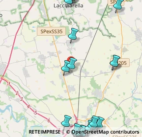 Mappa Via Giuseppe di Vittorio, 27010 Giussago PV, Italia (6.3125)