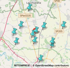 Mappa Via Giuseppe di Vittorio, 27010 Giussago PV, Italia (3.8325)