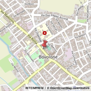 Mappa Via Carlo Alberto, 20, 37051 Bovolone, Verona (Veneto)