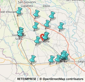 Mappa Via Trento, 37051 Bovolone VR, Italia (7.67947)