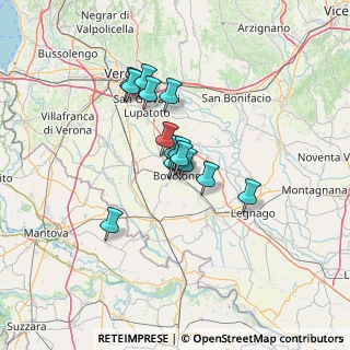 Mappa Via Trento, 37051 Bovolone VR, Italia (9.165)