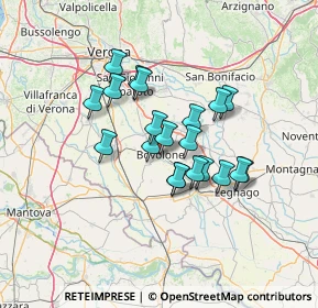 Mappa Via Trento, 37051 Bovolone VR, Italia (10.4125)