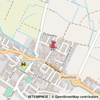 Mappa Via leopardi 8/b, 27021 Bereguardo, Pavia (Lombardia)