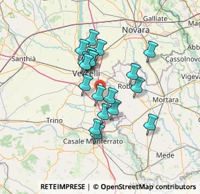 Mappa 13010 Pezzana VC, Italia (10.54789)