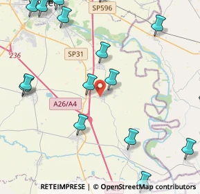 Mappa 13010 Pezzana VC, Italia (6.2635)